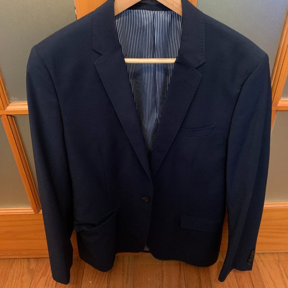 H&M Blue Slim Fit Jacket